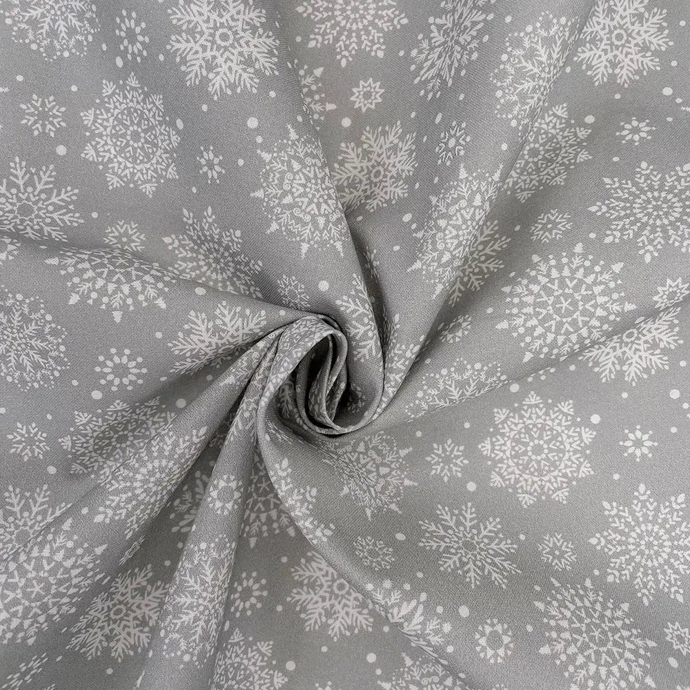 Christmas Digital Printed 100% Cotton Fabric | Festive Holiday Designs 150gsm 55
