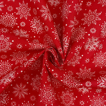 Christmas Digital Printed 100% Cotton Fabric | Festive Holiday Designs 150gsm 55" (140cm) Wide – Sold by the Meter