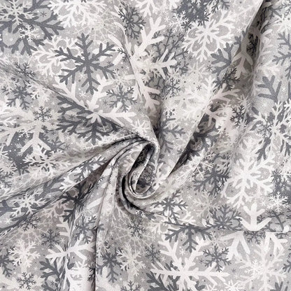 Christmas Digital Printed 100% Cotton Fabric | Festive Holiday Designs 150gsm 55" (140cm) Wide – Sold by the Meter