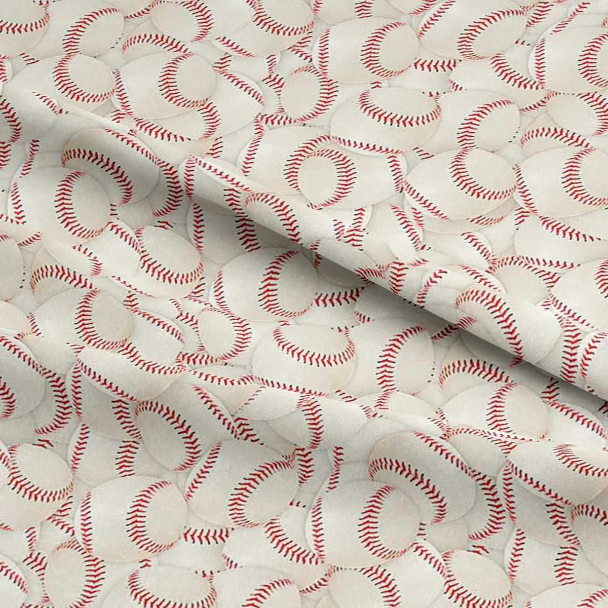 Sports Digital Printed 100% Cotton Fabric | Football, Soccer, Baseball, Basketball & Tennis Designs | 150gsm 55
