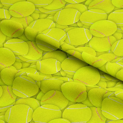 Sports Digital Printed 100% Cotton Fabric | Football, Soccer, Baseball, Basketball & Tennis Designs | 150gsm 55" (140cm) Wide – Sold by the Meter
