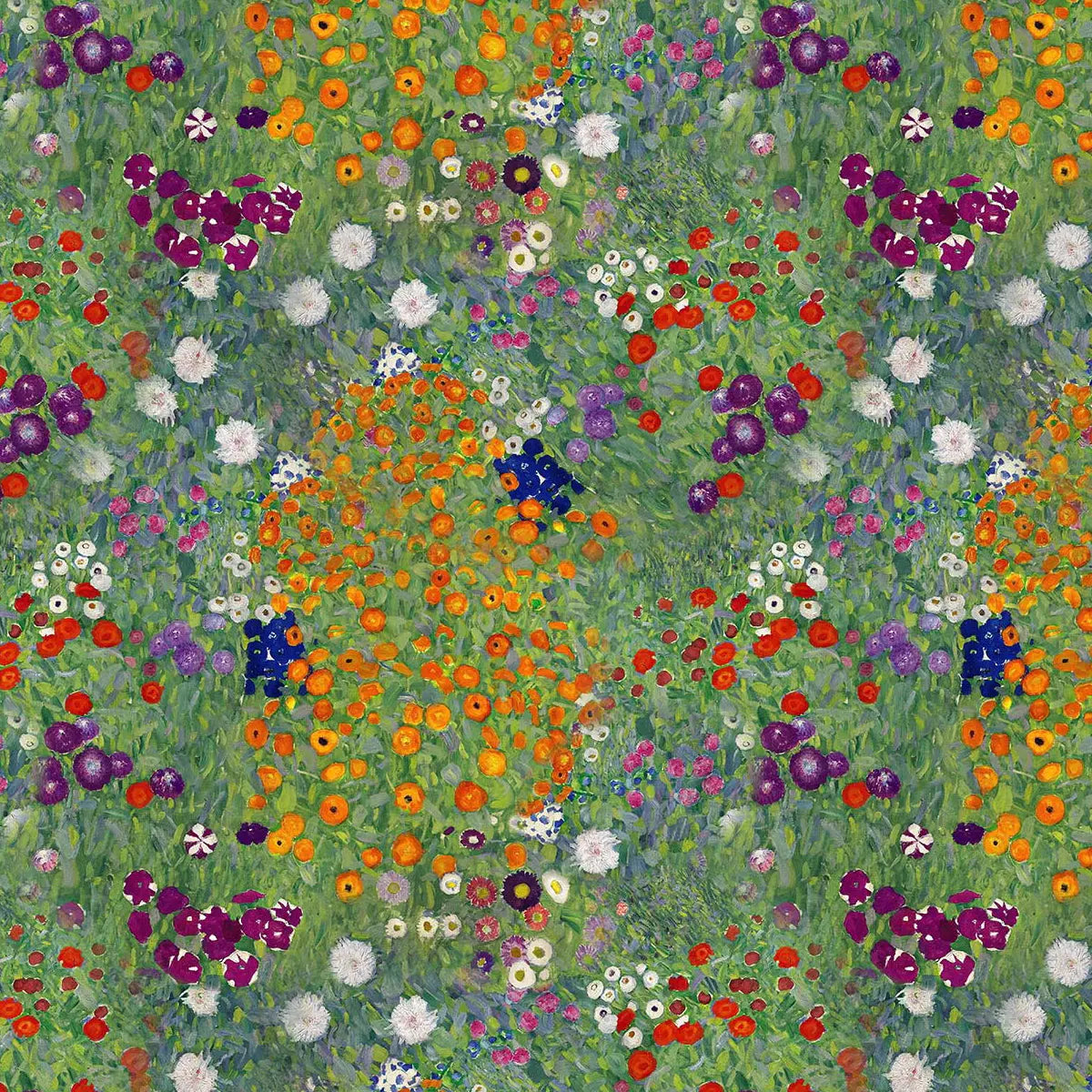Gustav Klimt Digital Printed 100% Cotton Fabric | Art Inspired Designs 150gsm 55