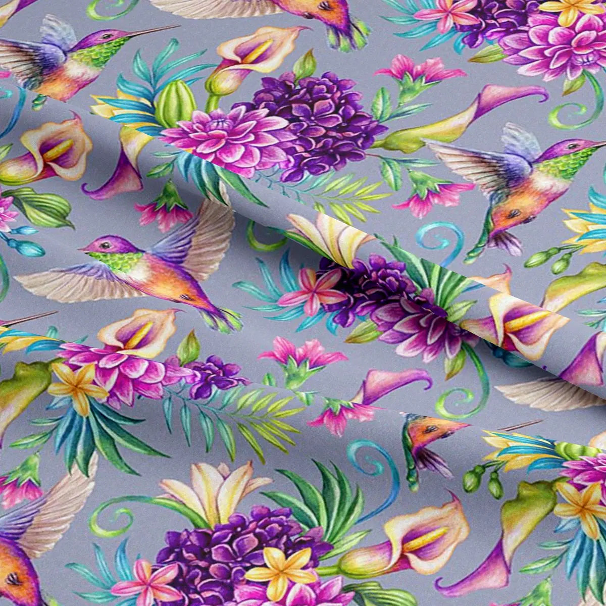 Digital Printed 100% Cotton Fabric | 150gsm 55" (140cm) Wide OEKO-TEX® Standard 100 Certified – Sold by the Meter