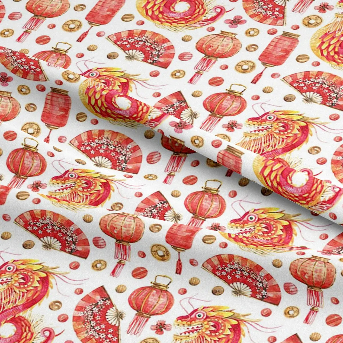 Digital Printed 100% Cotton Fabric | 150gsm 55" (140cm) Wide OEKO-TEX® Standard 100 Certified – Sold by the Meter