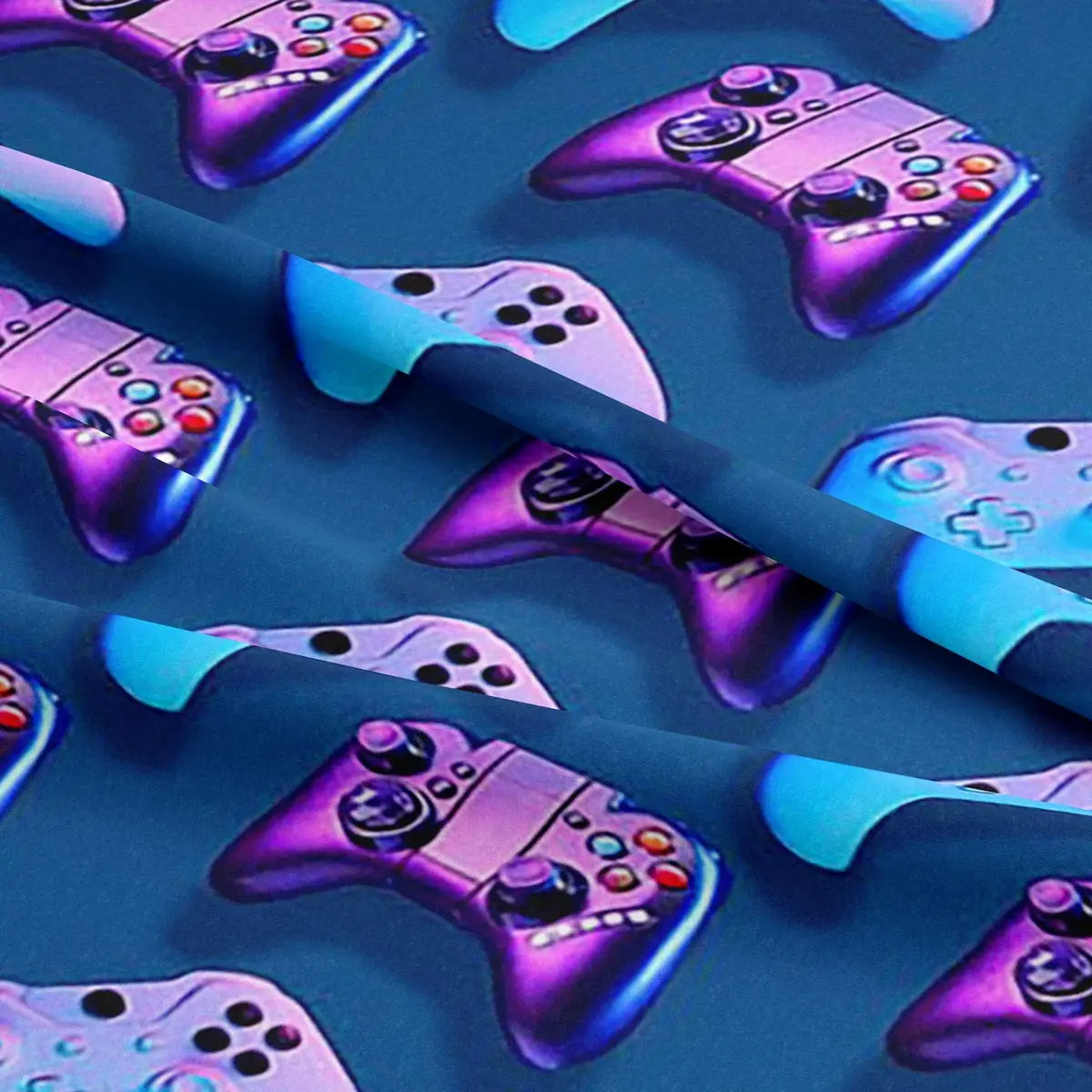 Gaming Digital Printed 100% Cotton Fabric | 150gsm 55