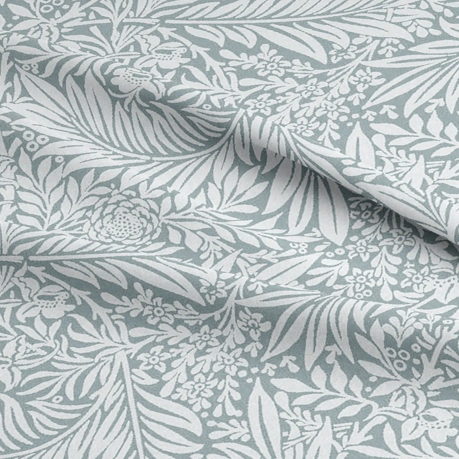 William Morris Digital Printed 100% Cotton Fabric | Classic Arts & Crafts Designs 150gsm 55