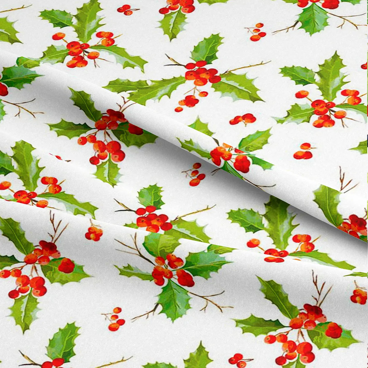 Christmas Digital Printed 100% Cotton Fabric | Festive Holiday Designs 150gsm 55