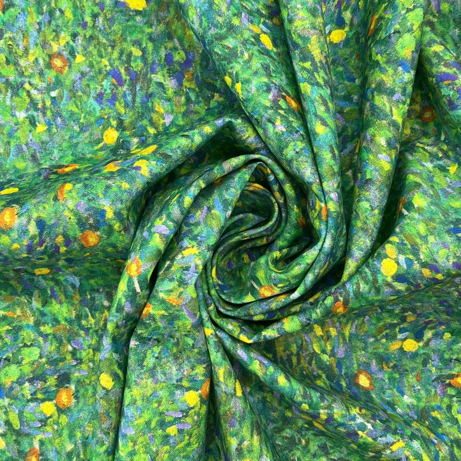 Gustav Klimt Digital Printed 100% Cotton Fabric | Art Inspired Designs 150gsm 55
