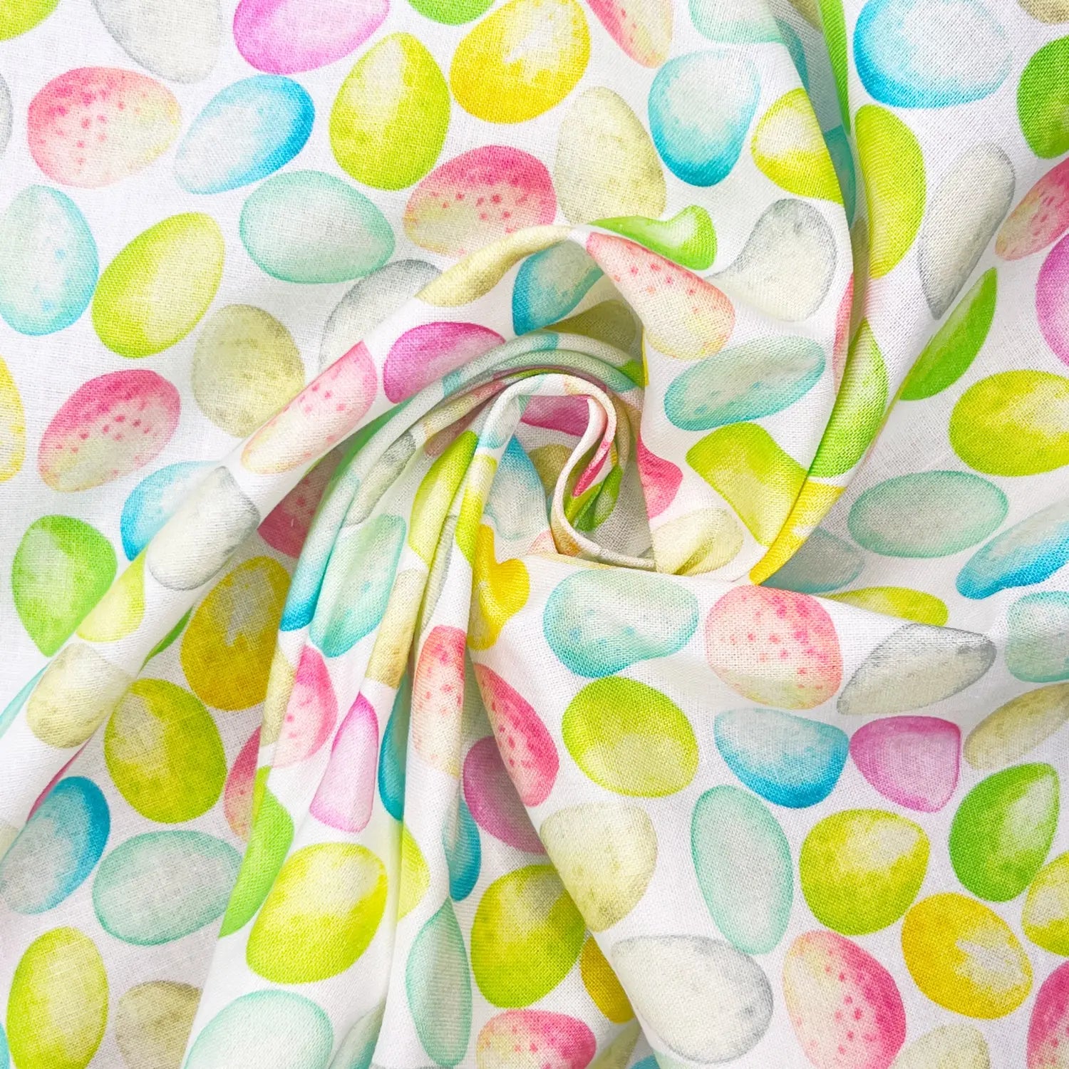 Easter Digital Printed 100% Cotton Fabric | Spring & Easter Designs 150gsm 55