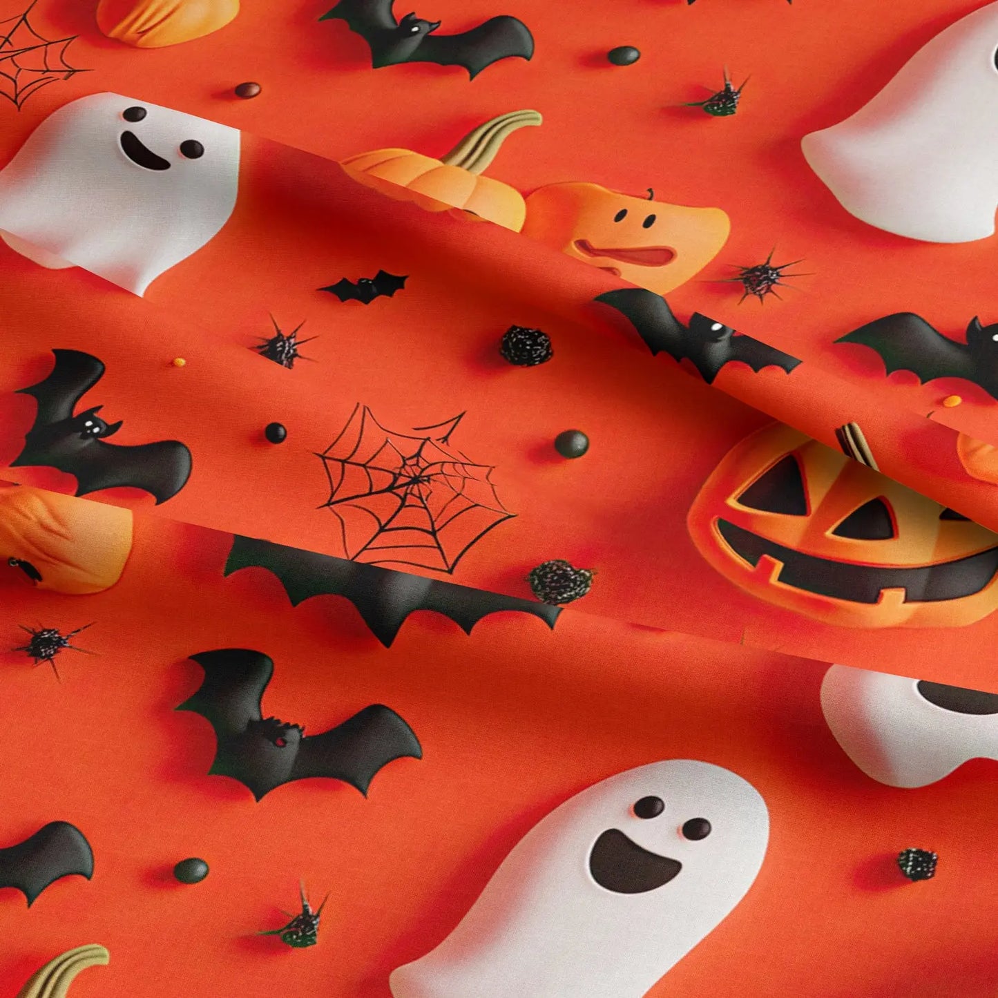 100% Cotton 3D Embroidered & Textured Print Fabric | Soft Lightweight Dressmaking Cotton 55" (140cm) Wide Craft & Sewing Material – Sold by the Meter