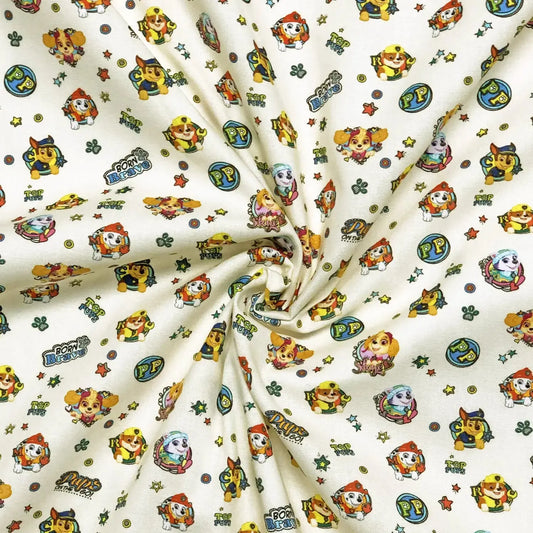 Licensed Digital Printed 100% Cotton Fabric | Character & Movie Designs 150gsm 55" (140cm) Wide – Sold by the Meter