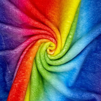Printed Luxury Cuddle Fleece Fabric | Super Soft Plush Polyester 59" (150cm) Wide – Sold by the Meter