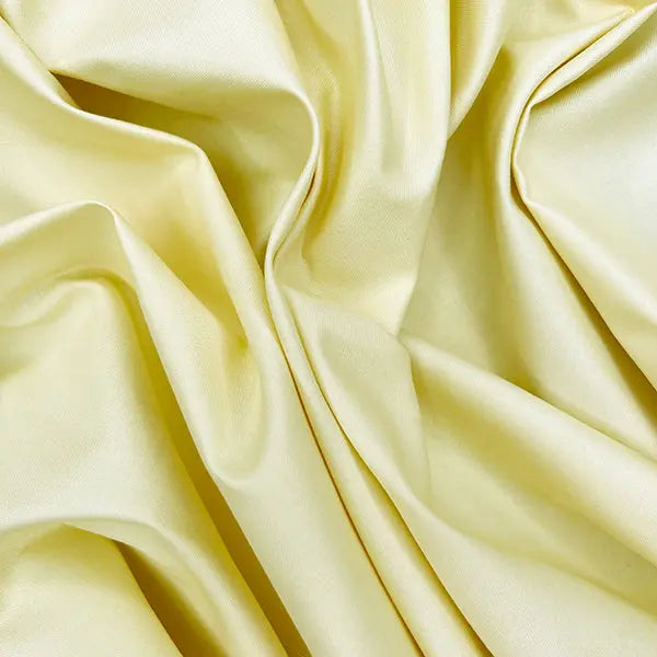 54" CG1 Vanilla Sateen Curtain Lining | Heavy Cotton Rich Crease Resist 140cm Wide – Sold by the Meter