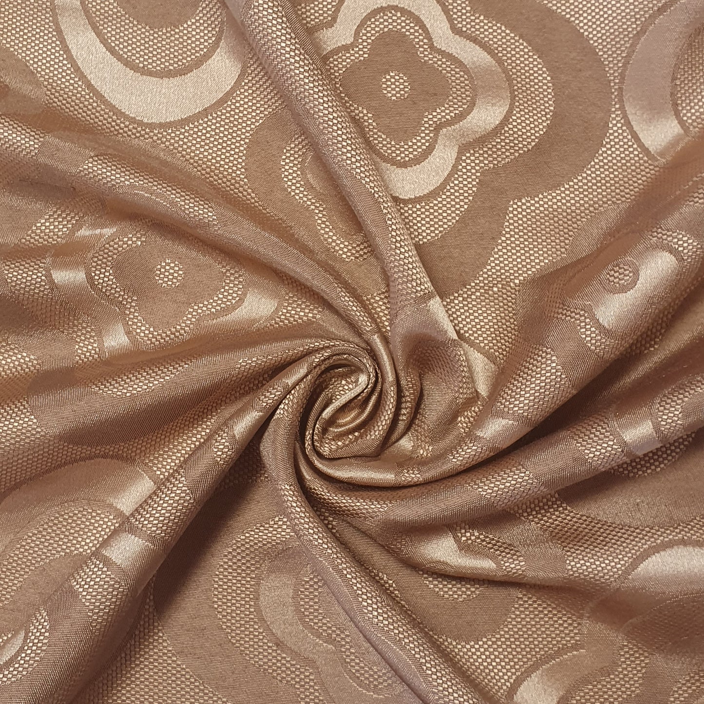 Luxurious Satin Jacquard Fabric – 58" Wide Upholstery & Dressmaking Material with Floral, Paisley, Stripe & Geometric Designs