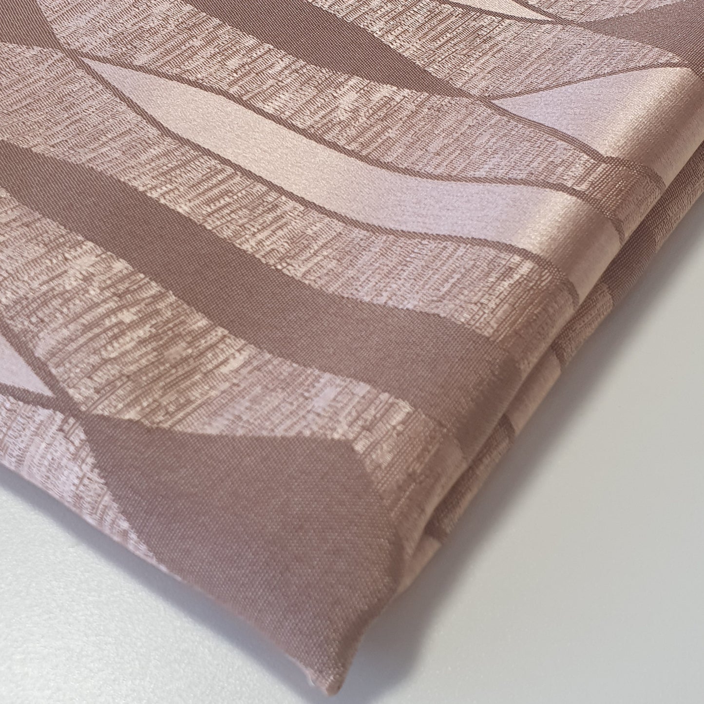 Luxurious Satin Jacquard Fabric – 58" Wide Upholstery & Dressmaking Material with Floral, Paisley, Stripe & Geometric Designs