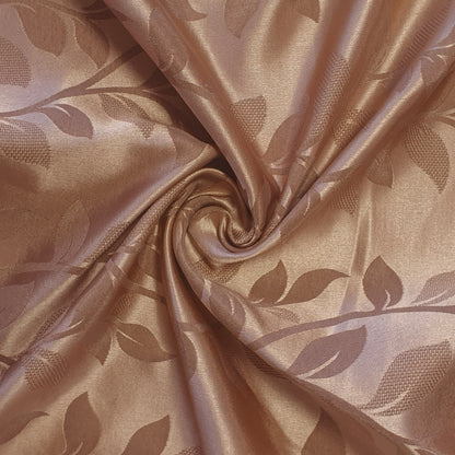 Luxurious Satin Jacquard Fabric – 58" Wide Upholstery & Dressmaking Material with Floral, Paisley, Stripe & Geometric Designs