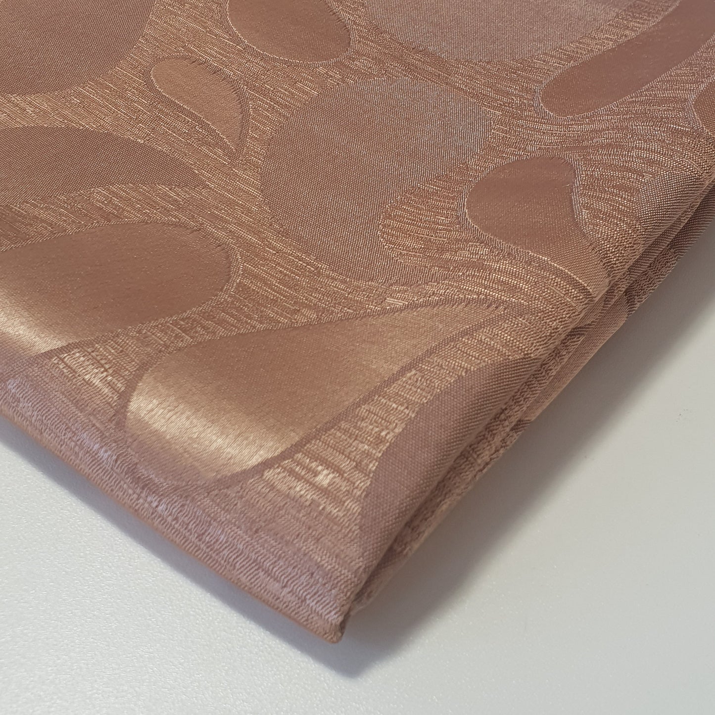 Luxurious Satin Jacquard Fabric – 58" Wide Upholstery & Dressmaking Material with Floral, Paisley, Stripe & Geometric Designs