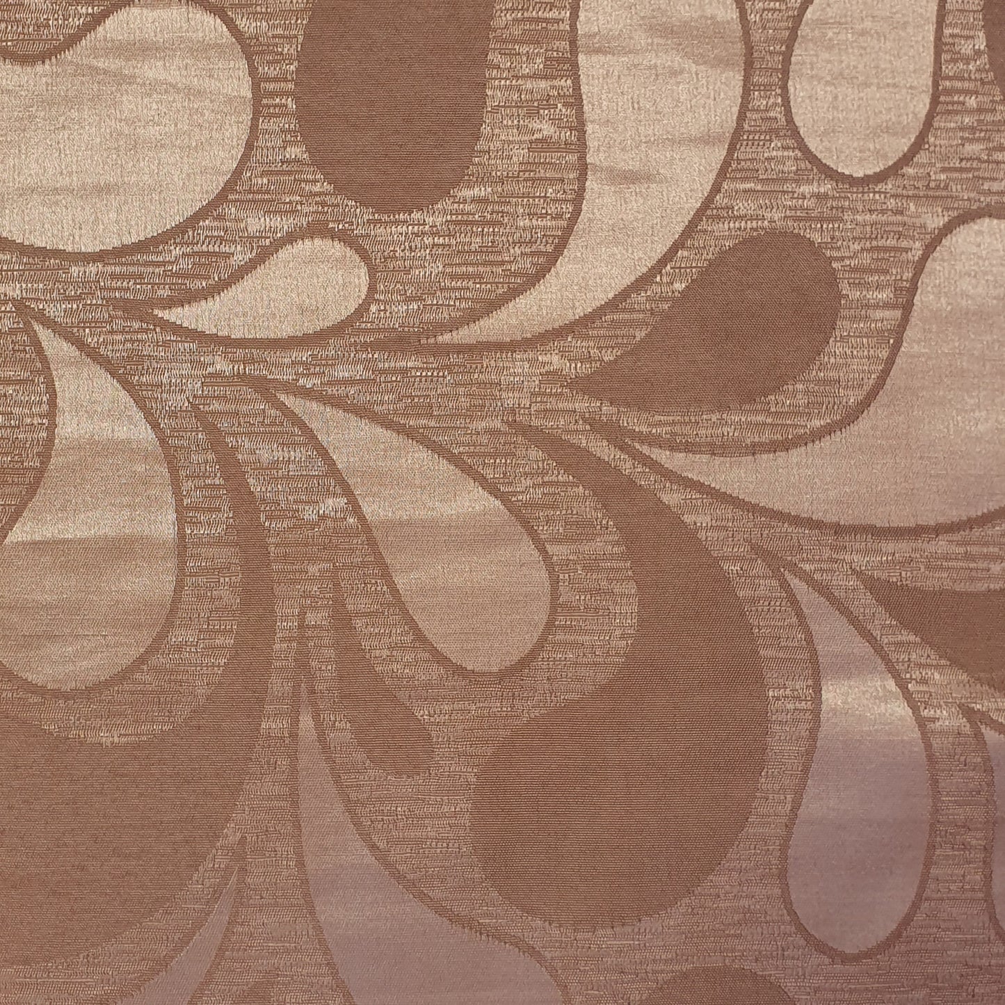 Luxurious Satin Jacquard Fabric – 58" Wide Upholstery & Dressmaking Material with Floral, Paisley, Stripe & Geometric Designs