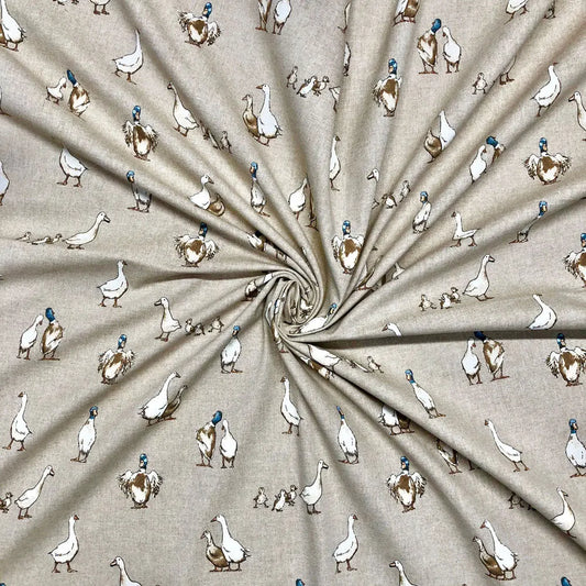 Linen Shabby Ducks (CL009)