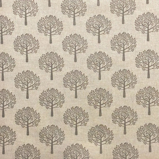 Linen Mulberry Trees Grey (CL020)