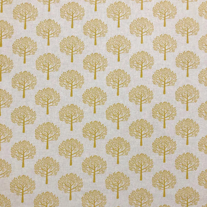 Cotton Rich Linen Look Printed Panama Fabric | Decorative Craft & Home Fabric 55" (140cm) Wide – Sold by the Meter