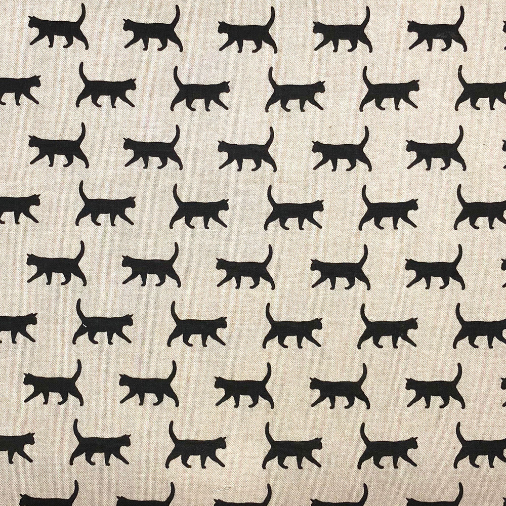 Cotton Rich Linen Look Printed Panama Fabric | Decorative Craft & Home Fabric 55" (140cm) Wide – Sold by the Meter