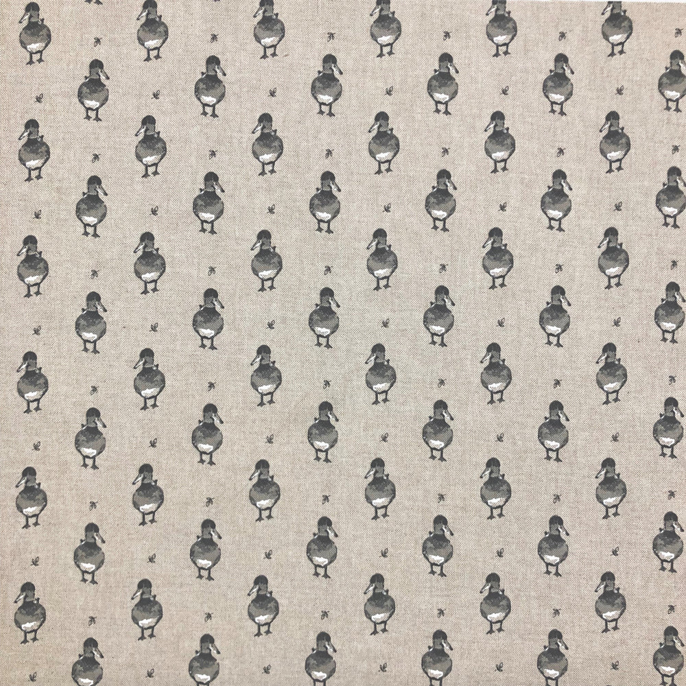 Cotton Rich Linen Look Printed Panama Fabric | Decorative Craft & Home Fabric 55