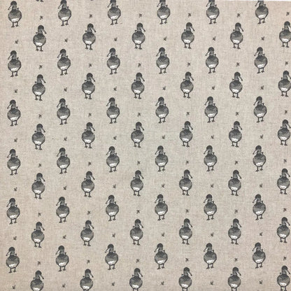 Cotton Rich Linen Look Printed Panama Fabric | Decorative Craft & Home Fabric 55" (140cm) Wide – Sold by the Meter
