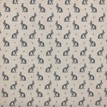 Cotton Rich Linen Look Printed Panama Fabric | Decorative Craft & Home Fabric 55" (140cm) Wide – Sold by the Meter