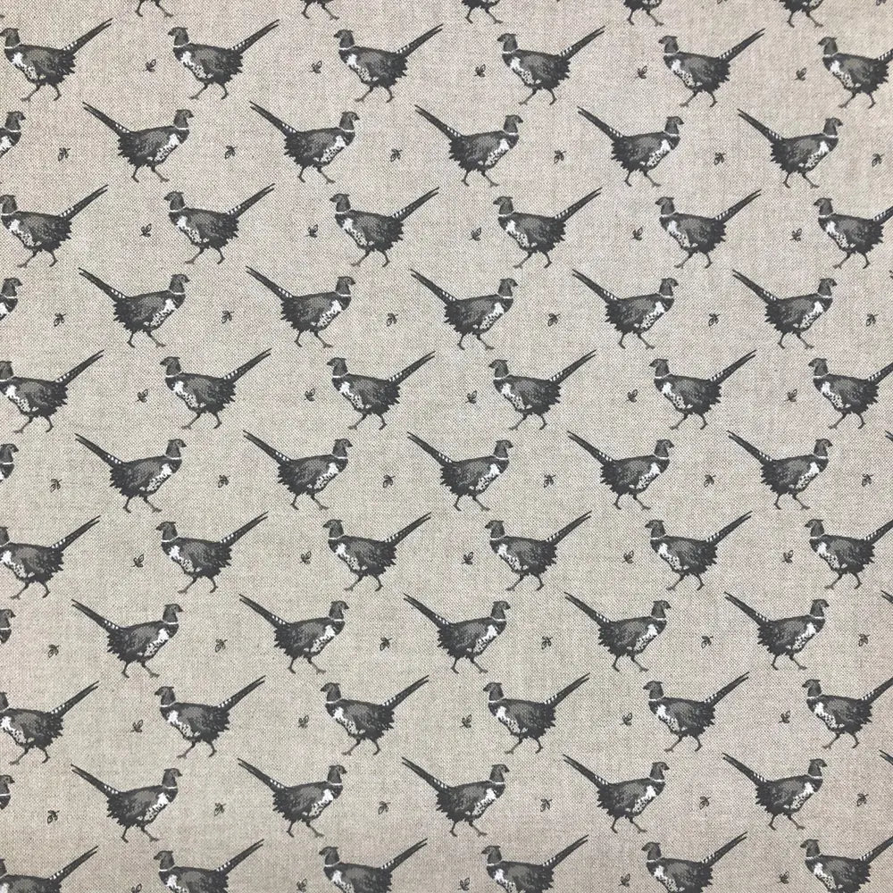 Cotton Rich Linen Look Printed Panama Fabric | Decorative Craft & Home Fabric 55" (140cm) Wide – Sold by the Meter