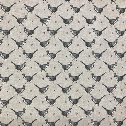 Cotton Rich Linen Look Printed Panama Fabric | Decorative Craft & Home Fabric 55" (140cm) Wide – Sold by the Meter