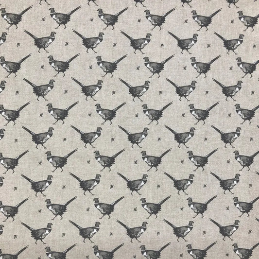 Linen Vintage Pheasants (CL040)