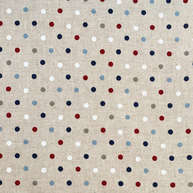Cotton Rich Linen Look Printed Panama Fabric | Decorative Craft & Home Fabric 55