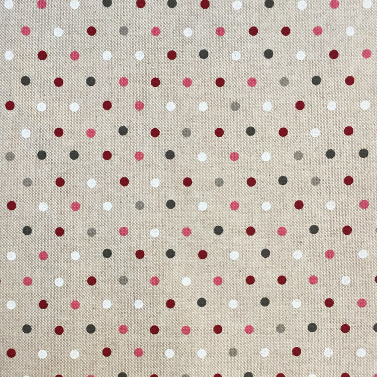 Cotton Rich Linen Look Printed Panama Fabric | Decorative Craft & Home Fabric 55