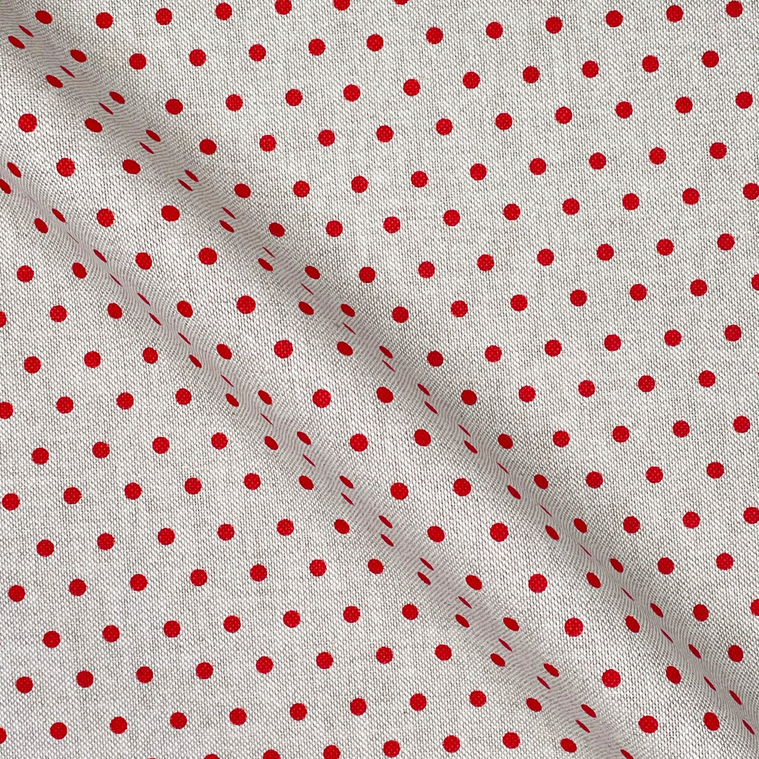 Cotton Rich Linen Look Printed Panama Fabric | Decorative Craft & Home Fabric 55