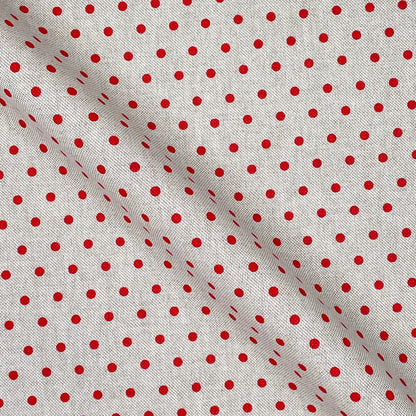 Cotton Rich Linen Look Printed Panama Fabric | Decorative Craft & Home Fabric 55" (140cm) Wide – Sold by the Meter