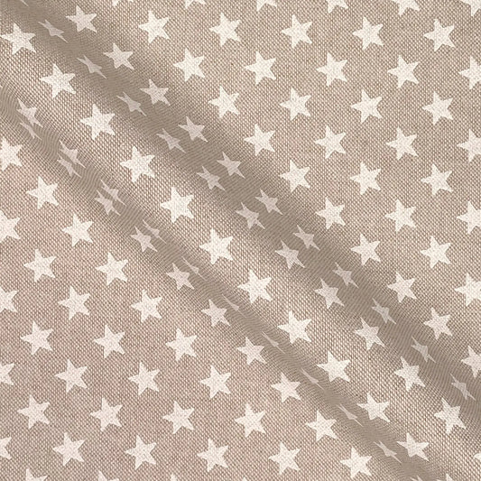 Linen Stars White (CL072)