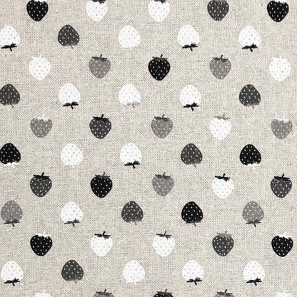 Cotton Rich Sparkle Linen Look Printed Panama Fabric | Lurex Craft & Home Décor Fabric 55" (140cm) Wide – Sold by the Meter