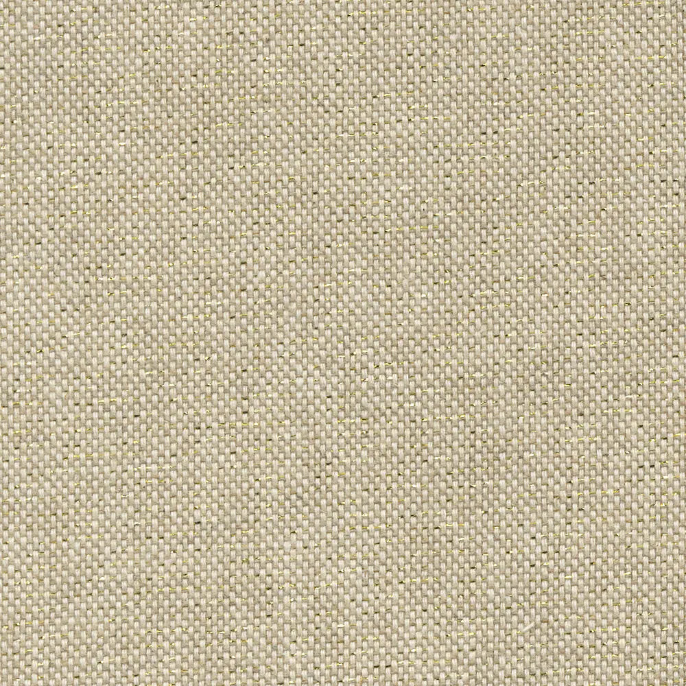 Plain Cotton Rich Sparkle Linen Look Panama Fabric | Solid Lurex Blend 200gsm 55" (140cm) Wide Craft & Home Décor Material – Sold by the Meter