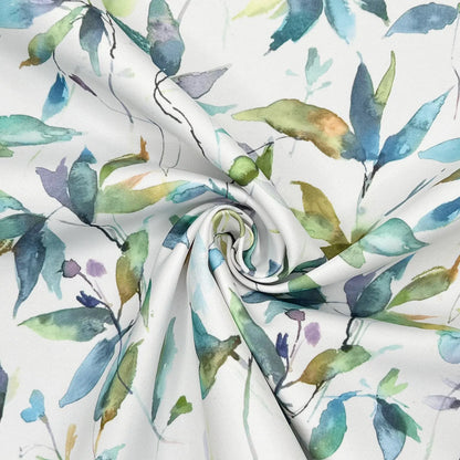 Floral Water Repellent Outdoor Fabric | 59" (150cm) Wide 270gsm UV Resistant PU Coated – Sold by the Meter