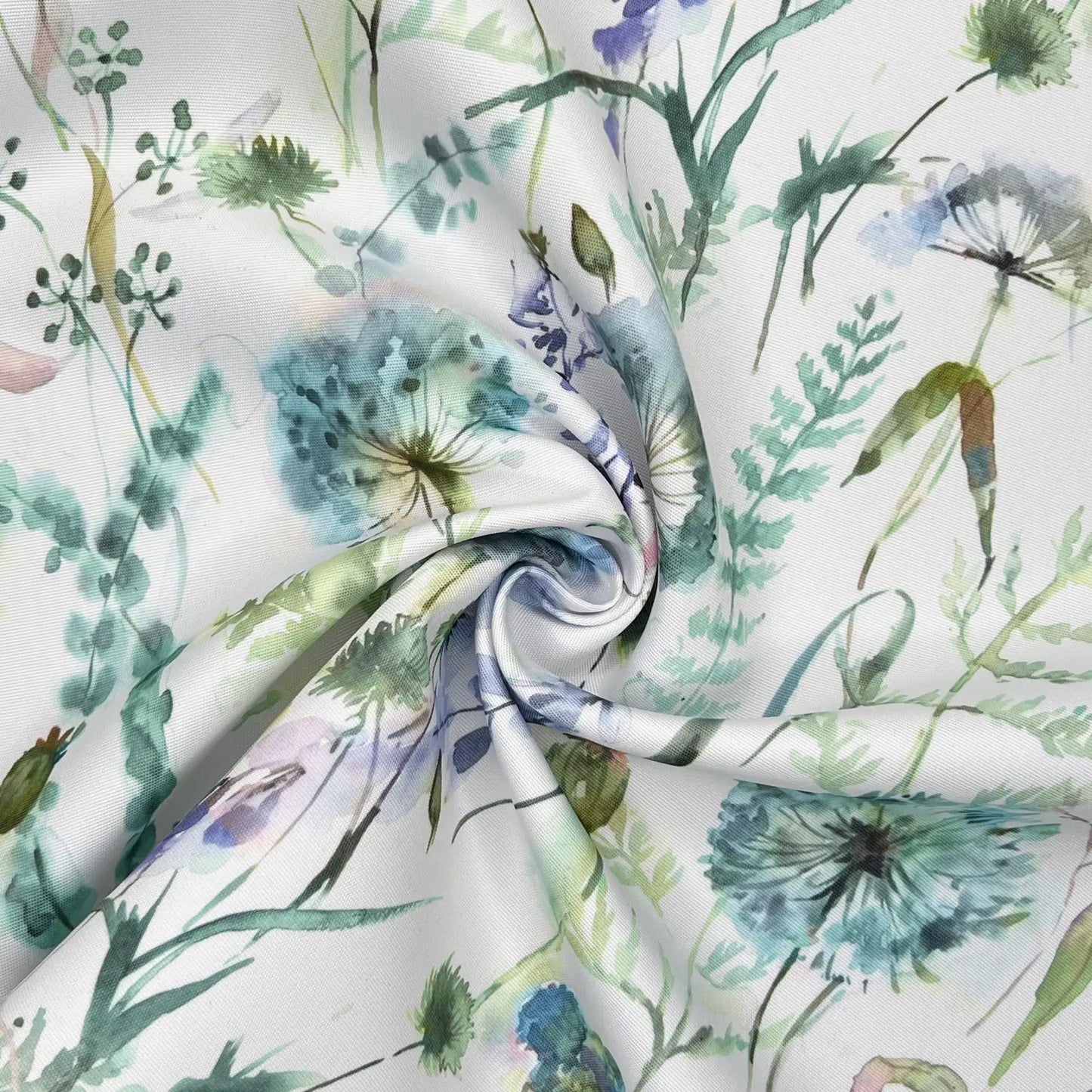 Floral Water Repellent Outdoor Fabric | 59" (150cm) Wide 270gsm UV Resistant PU Coated – Sold by the Meter