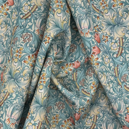 William Morris Water Repellent Outdoor Fabric | 59" (150cm) Wide 270gsm UV Resistant PU Coated – Sold by the Meter