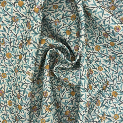 William Morris Water Repellent Outdoor Fabric | 59" (150cm) Wide 270gsm UV Resistant PU Coated – Sold by the Meter