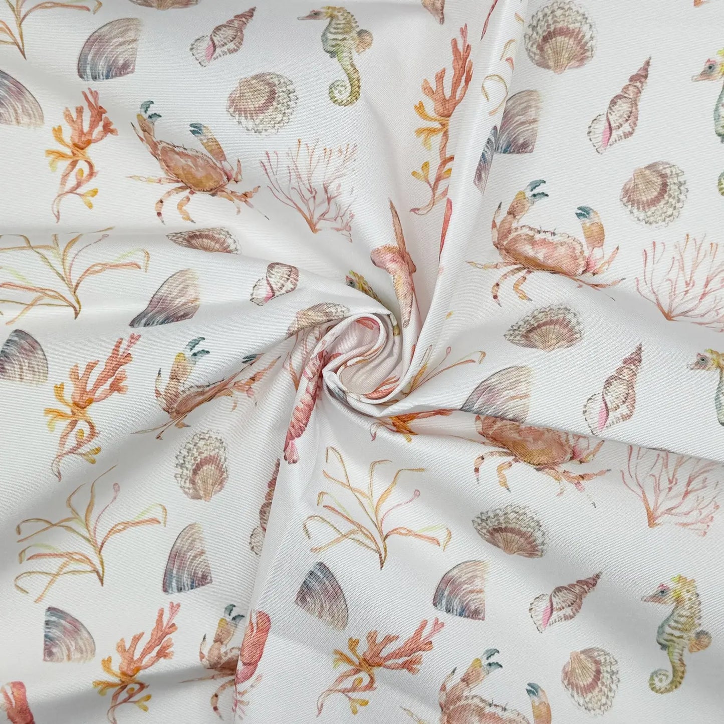 Nautical Water Repellent Outdoor Fabric | Heavyweight UV Resistant PU Coated Polyester 59" (150cm) Wide Upholstery & Garden Fabric – Sold by the Meter