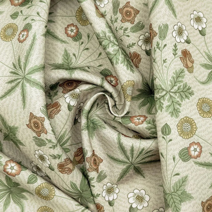 Floral Outdoor Upholstery Fabric | Water Repellent UV Resistant PU Coated Polyester 59" (150cm) Wide – Sold by the Meter
