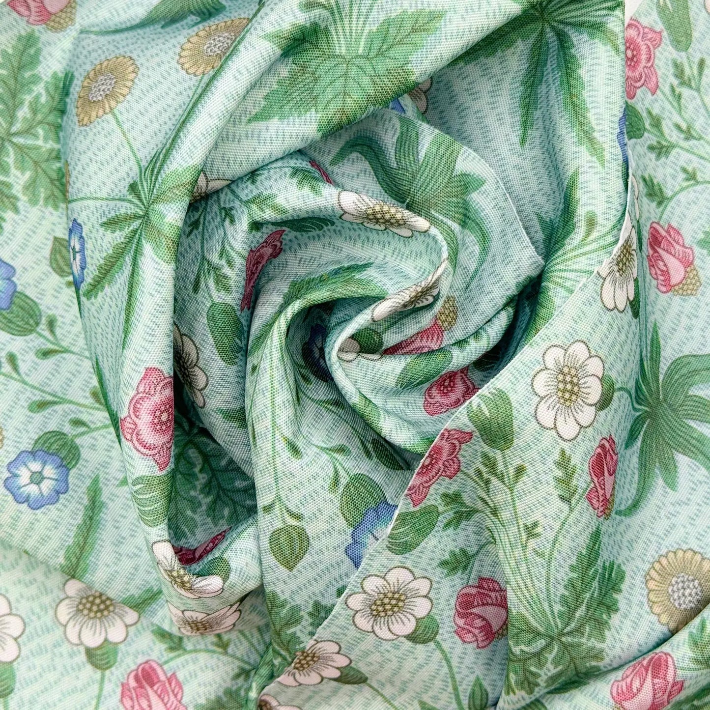 Floral Outdoor Upholstery Fabric | Water Repellent UV Resistant PU Coated Polyester 59" (150cm) Wide – Sold by the Meter