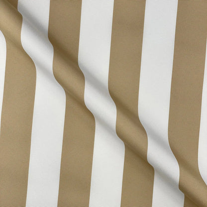 Striped Outdoor Waterproof Fabric | Water Repellent UV Resistant PU Coated 59" (150cm) Wide 270gsm – Sold by the Meter