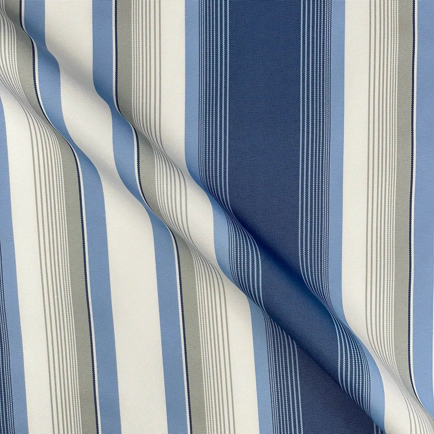 Striped Outdoor Waterproof Fabric | Water Repellent UV Resistant PU Coated 59