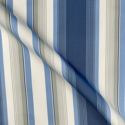 Striped Outdoor Waterproof Fabric | Water Repellent UV Resistant PU Coated 59" (150cm) Wide 270gsm – Sold by the Meter