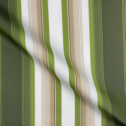 Striped Outdoor Waterproof Fabric | Water Repellent UV Resistant PU Coated 59" (150cm) Wide 270gsm – Sold by the Meter